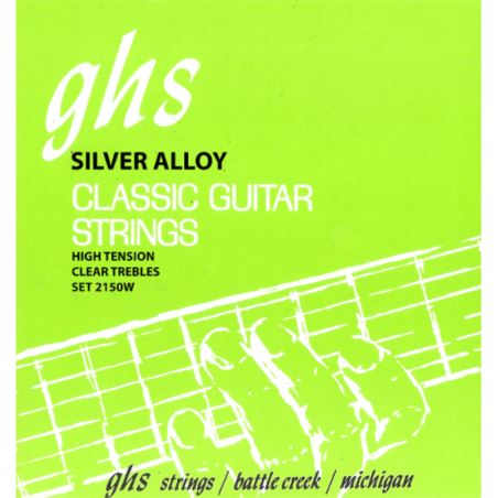 GHS Silver Alloy - Classical Guitar String Set, Ti
